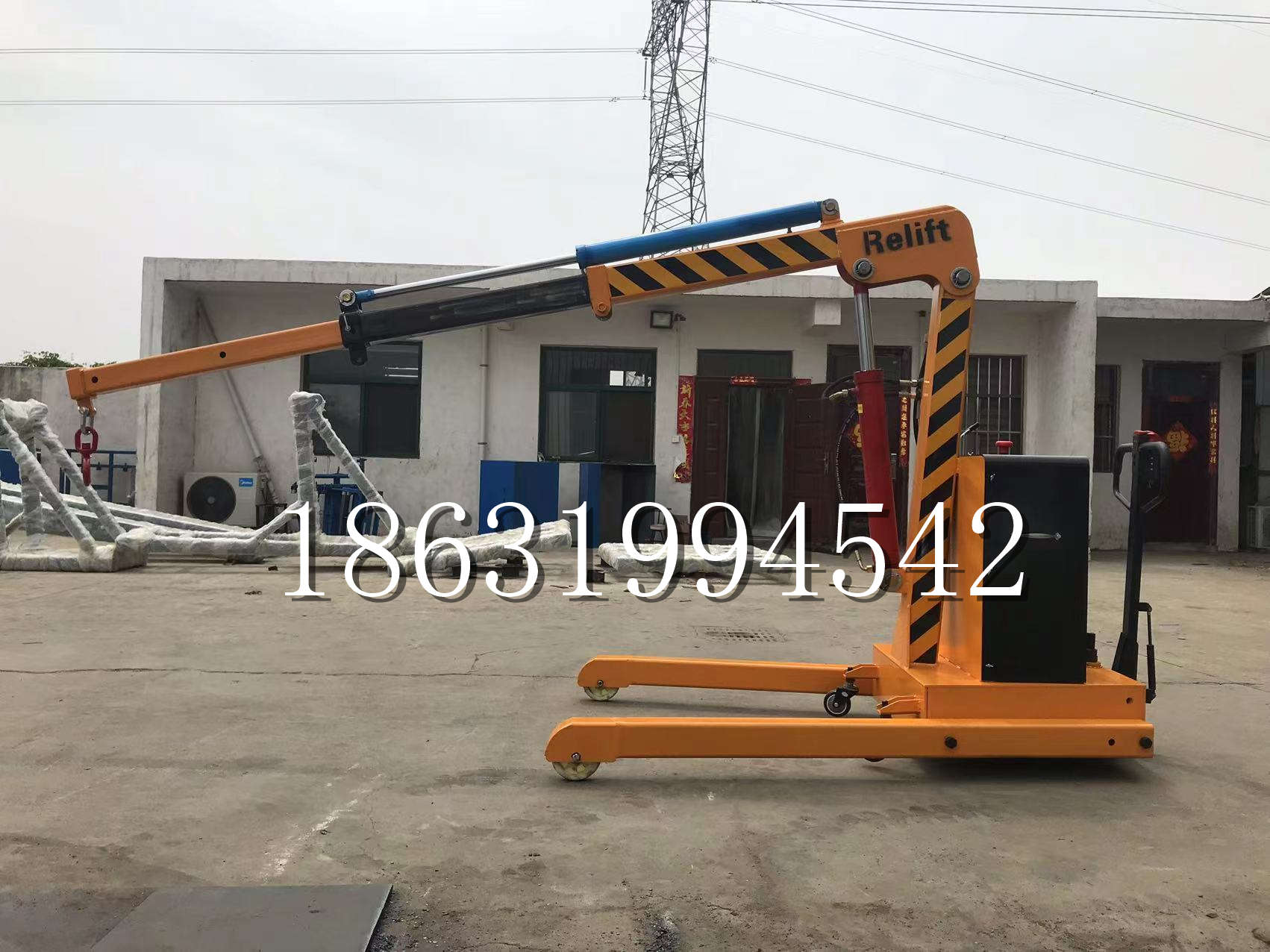 孟村回族自治县久征定做3吨三轮随车吊 农用园林绿化移树吊 平板工程用小吊机